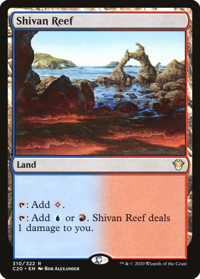 Shivan Reef [Commander 2020] | Mega City Incorporated