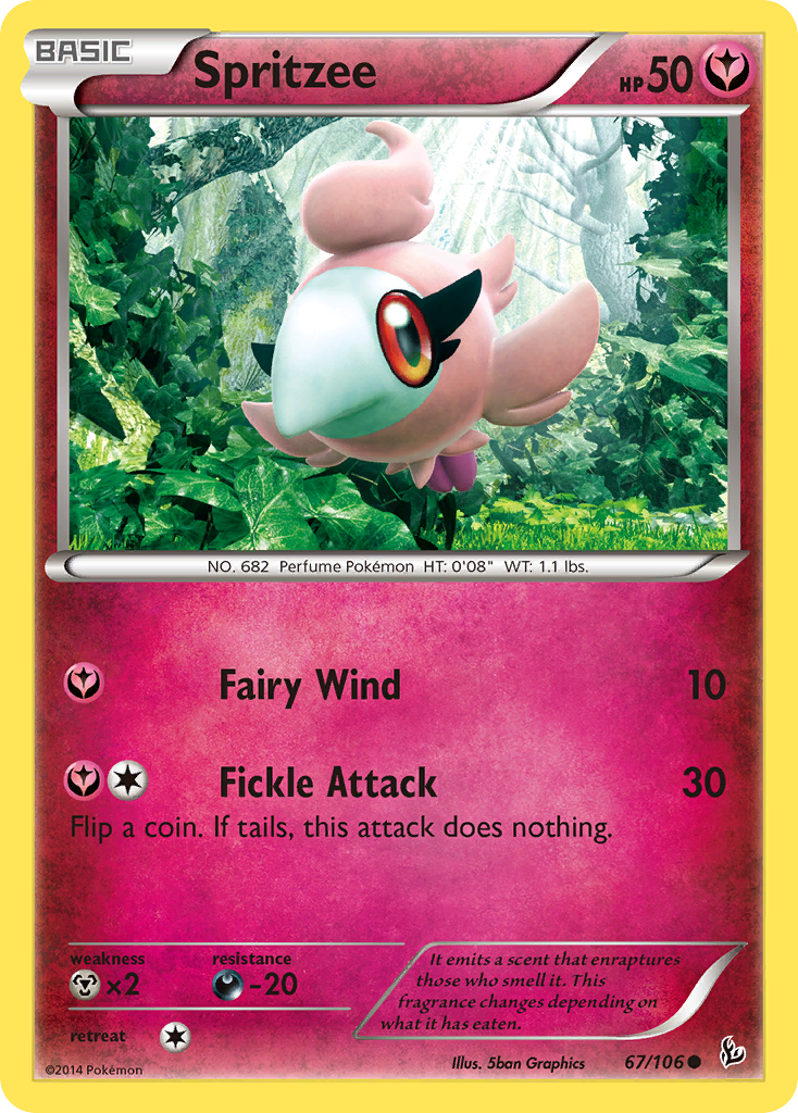 Spritzee (67/106) [XY: Flashfire] | Mega City Incorporated