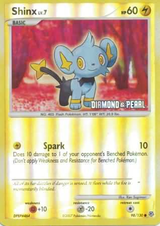 Shinx (98/130) [Burger King Promos: 2008 Collection] | Mega City Incorporated