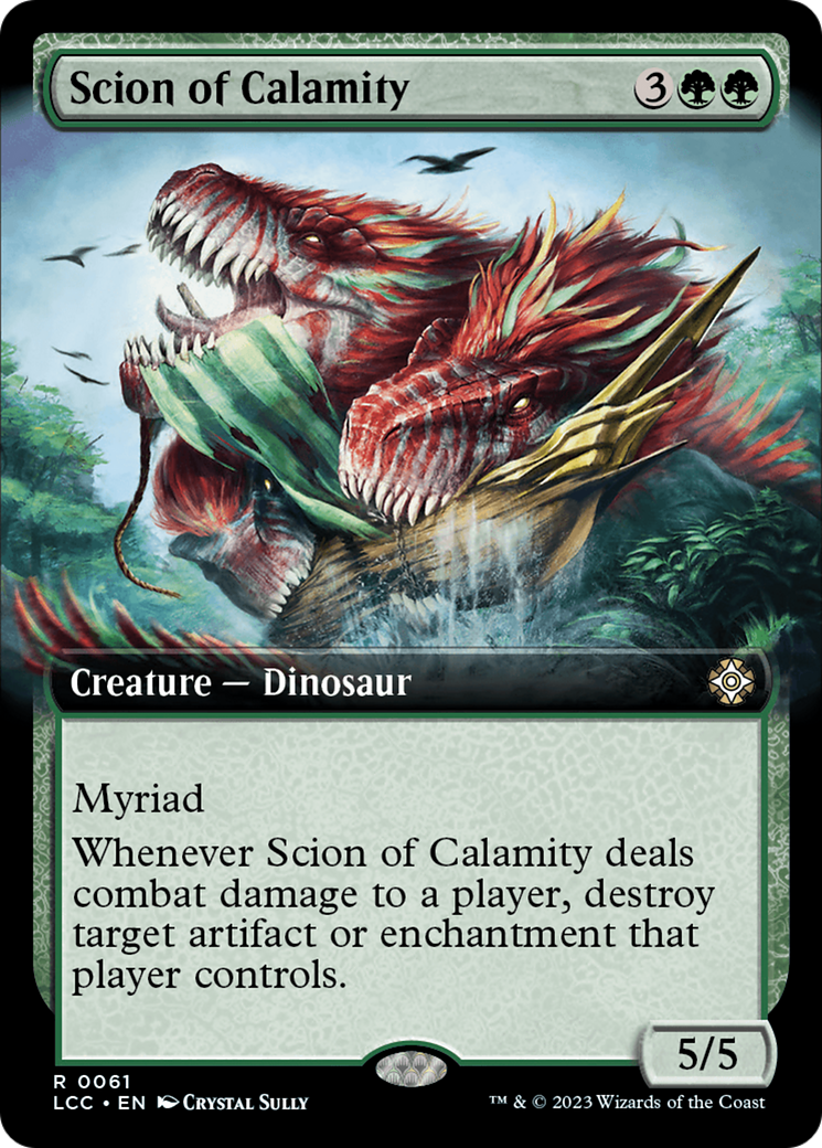 Scion of Calamity (Extended Art) [The Lost Caverns of Ixalan Commander] | Mega City Incorporated