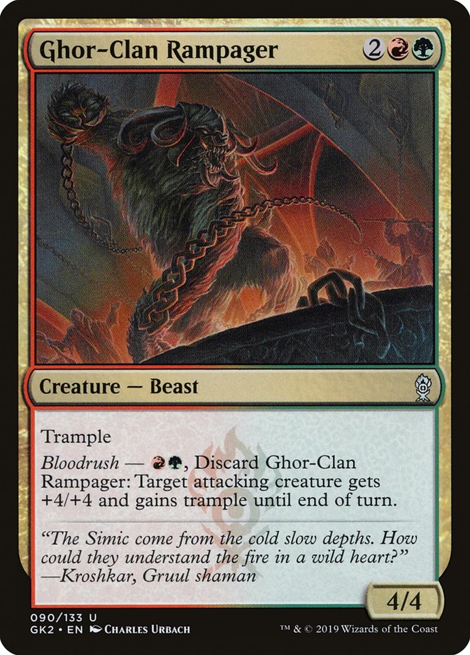Ghor-Clan Rampager [Ravnica Allegiance Guild Kit] | Mega City Incorporated