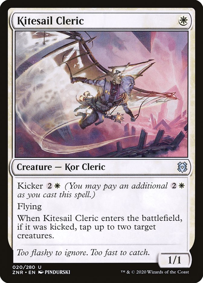 Kitesail Cleric [Zendikar Rising] | Mega City Incorporated