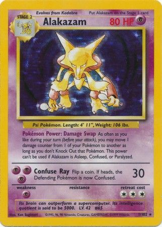 Alakazam (1/102) [Base Set Unlimited] | Mega City Incorporated