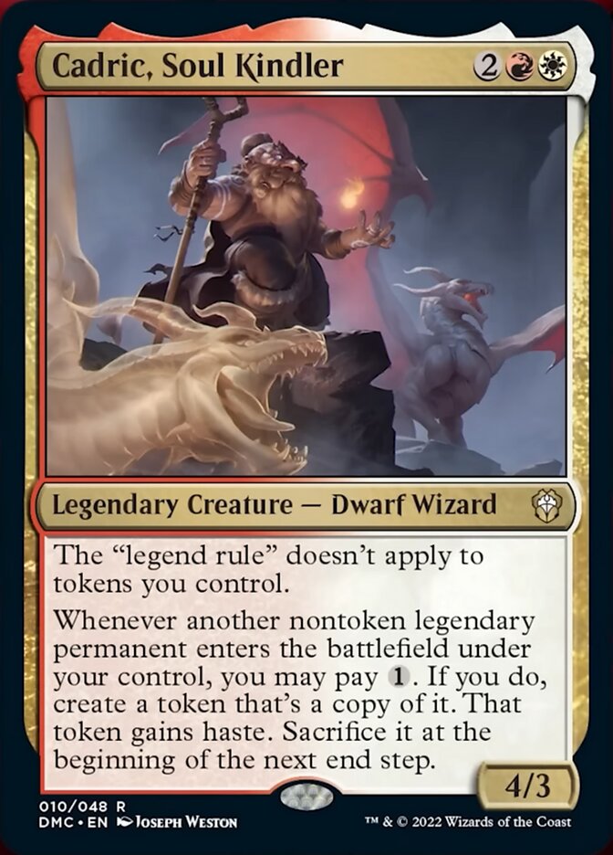 Cadric, Soul Kindler [Dominaria United Commander] | Mega City Incorporated