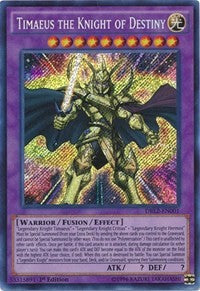 Timaeus the Knight of Destiny [DRL2-EN001] Secret Rare | Mega City Incorporated