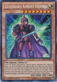 Legendary Knight Hermos [DRL2-EN008] Secret Rare | Mega City Incorporated