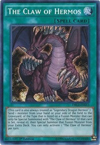 The Claw of Hermos [DRL2-EN013] Secret Rare | Mega City Incorporated
