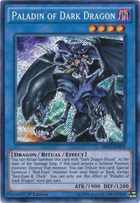 Paladin of Dark Dragon [DRL2-EN018] Secret Rare | Mega City Incorporated