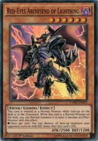 Red-Eyes Archfiend of Lightning [CORE-EN023] Super Rare | Mega City Incorporated