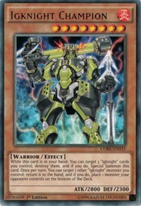 Igknight Champion [CORE-EN033] Rare | Mega City Incorporated