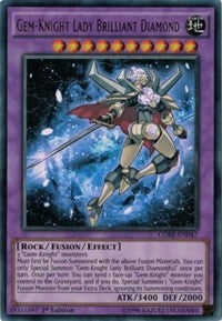 Gem-Knight Lady Brilliant Diamond [CORE-EN047] Ultra Rare | Mega City Incorporated