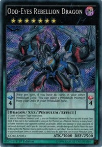 Odd-Eyes Rebellion Dragon [CORE-EN051] Secret Rare | Mega City Incorporated