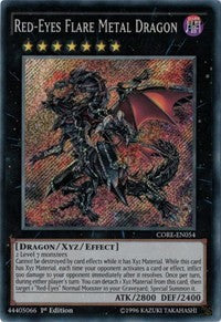 Red-Eyes Flare Metal Dragon [CORE-EN054] Secret Rare | Mega City Incorporated