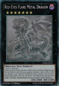 Red-Eyes Flare Metal Dragon (GR) [CORE-EN054] Ghost Rare | Mega City Incorporated