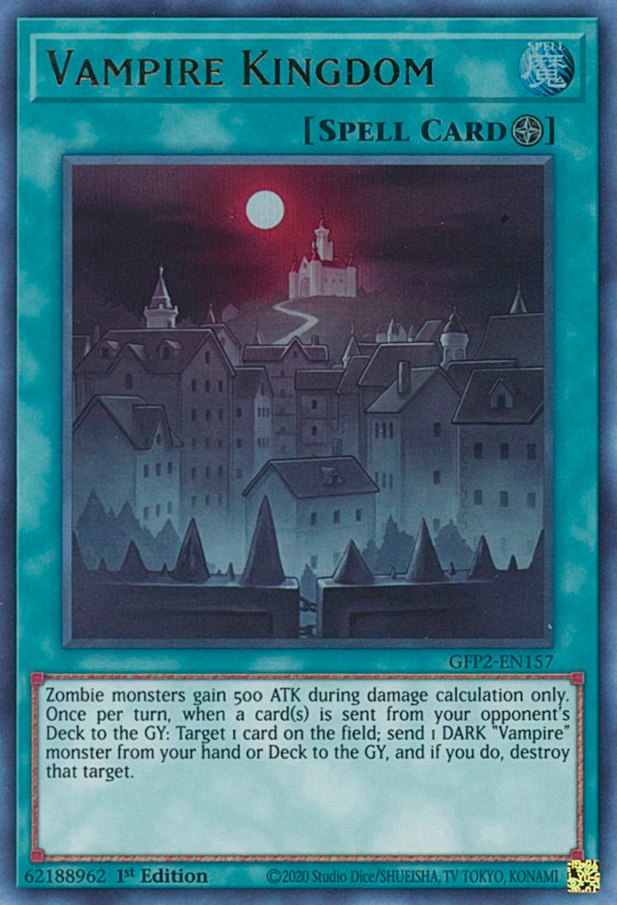 Vampire Kingdom [GFP2-EN157] Ultra Rare | Mega City Incorporated