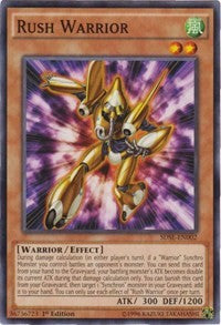 Rush Warrior [SDSE-EN002] Common | Mega City Incorporated