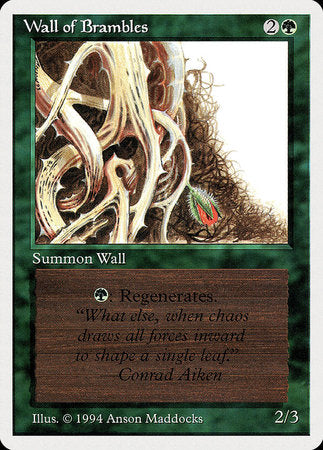 Wall of Brambles [Summer Magic / Edgar] | Mega City Incorporated