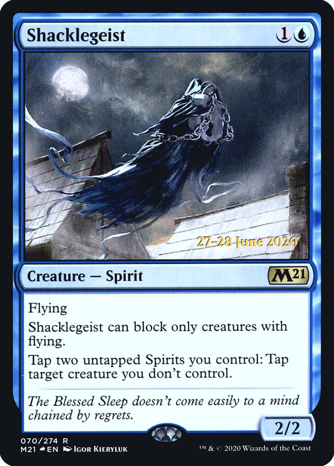 Shacklegeist  [Core Set 2021 Prerelease Promos] | Mega City Incorporated