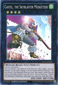 Castel, the Skyblaster Musketeer [CT12-EN006] Super Rare | Mega City Incorporated