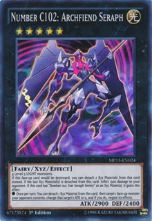 Number C102: Archfiend Seraph [MP15-EN024] Super Rare | Mega City Incorporated