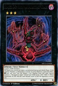 Number C43: High Manipulator of Chaos [MP15-EN026] Rare | Mega City Incorporated