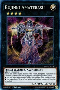 Bujinki Amaterasu [MP15-EN029] Secret Rare | Mega City Incorporated