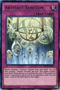 Artifact Sanctum [MP15-EN041] Ultra Rare | Mega City Incorporated