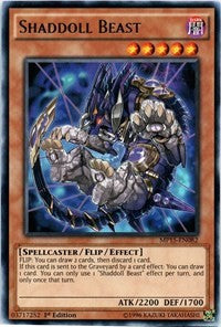 Shaddoll Beast [MP15-EN082] Rare | Mega City Incorporated
