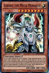 Zaborg the Mega Monarch [MP15-EN154] Ultra Rare | Mega City Incorporated