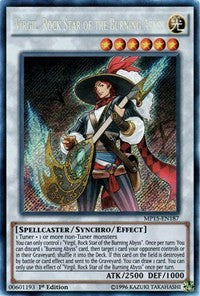 Virgil, Rock Star of the Burning Abyss [MP15-EN187] Secret Rare | Mega City Incorporated