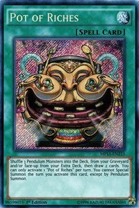 Pot of Riches [MP15-EN233] Secret Rare | Mega City Incorporated