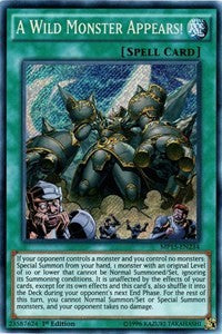 A Wild Monster Appears! [MP15-EN234] Secret Rare | Mega City Incorporated