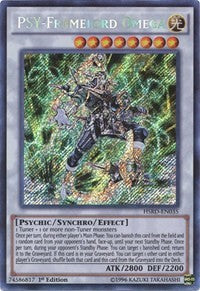 PSY-Framelord Omega [HSRD-EN035] Secret Rare | Mega City Incorporated