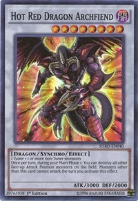 Hot Red Dragon Archfiend [HSRD-EN040] Super Rare | Mega City Incorporated