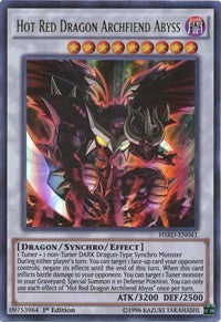 Hot Red Dragon Archfiend Abyss [HSRD-EN041] Ultra Rare | Mega City Incorporated