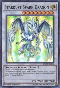 Stardust Spark Dragon [HSRD-EN043] Super Rare | Mega City Incorporated