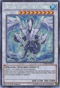 Trishula, Dragon of the Ice Barrier [HSRD-EN052] Secret Rare | Mega City Incorporated
