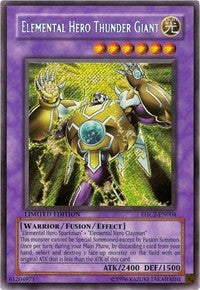 Elemental HERO Thunder Giant [EHC2-EN004] Secret Rare | Mega City Incorporated