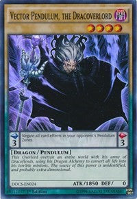 Vector Pendulum, the Dracoverlord [DOCS-EN024] Super Rare | Mega City Incorporated