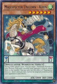 Majespecter Unicorn - Kirin [DOCS-EN029] Rare | Mega City Incorporated