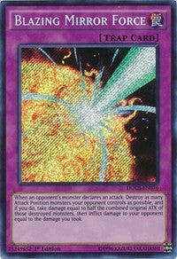 Blazing Mirror Force [DOCS-EN076] Secret Rare | Mega City Incorporated