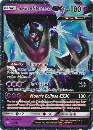 Dawn Wings Necrozma GX (63/156) (Jumbo Card) [Sun & Moon: Ultra Prism] | Mega City Incorporated