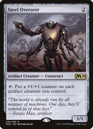 Steel Overseer [Core Set 2020 Promos] | Mega City Incorporated