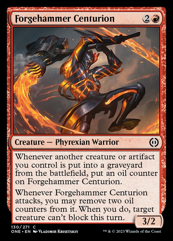 Forgehammer Centurion [Phyrexia: All Will Be One] | Mega City Incorporated