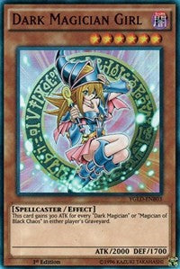 Dark Magician Girl (B) [YGLD-ENB03] Ultra Rare | Mega City Incorporated