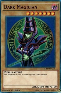 Dark Magician (C) [YGLD-ENC09] Ultra Rare | Mega City Incorporated