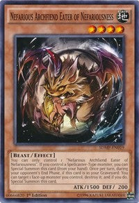 Nefarious Archfiend Eater of Nefariousness [SDMP-EN019] Common | Mega City Incorporated