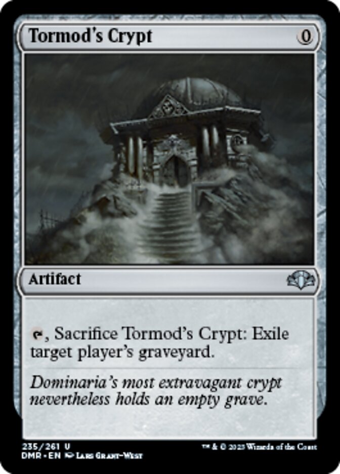 Tormod's Crypt [Dominaria Remastered] | Mega City Incorporated