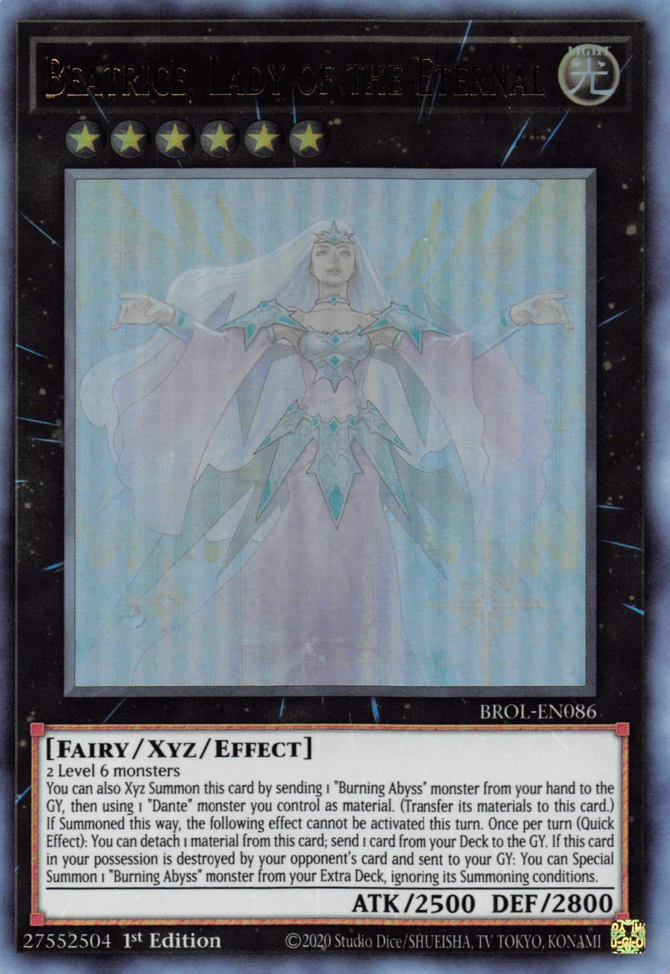 Beatrice, Lady of the Eternal [BROL-EN086] Ultra Rare | Mega City Incorporated