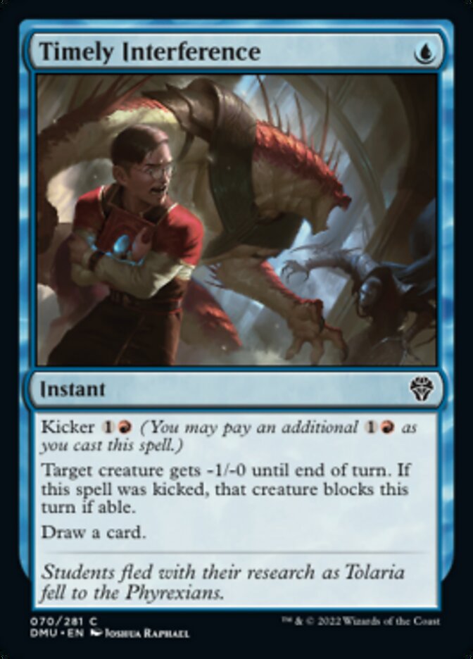 Timely Interference [Dominaria United] | Mega City Incorporated